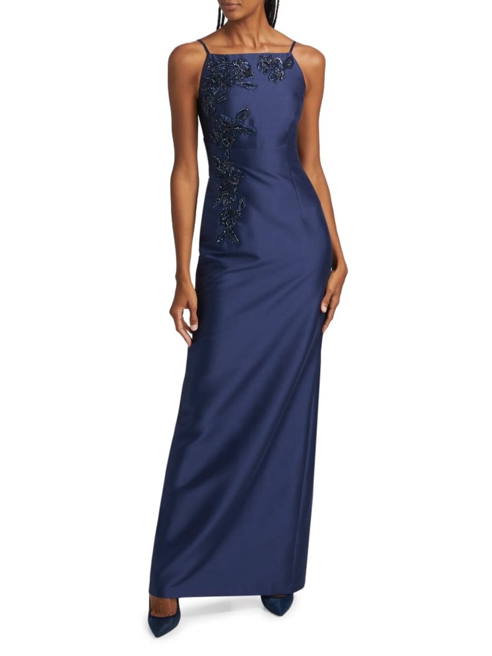 Sachin & Babi Pryce Embellished Mikado Column Gown